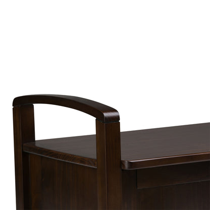 Warm Shaker - Handcrafted Entryway Storage Bench - The Sleep Loft - Online Mattress Showroom NYC