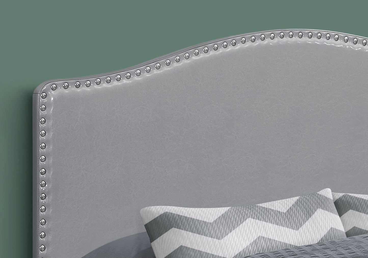 Queen Size, Bed Headboard Only, Upholstered, Transitional - Gray - The Sleep Loft - Online Mattress Showroom NYC