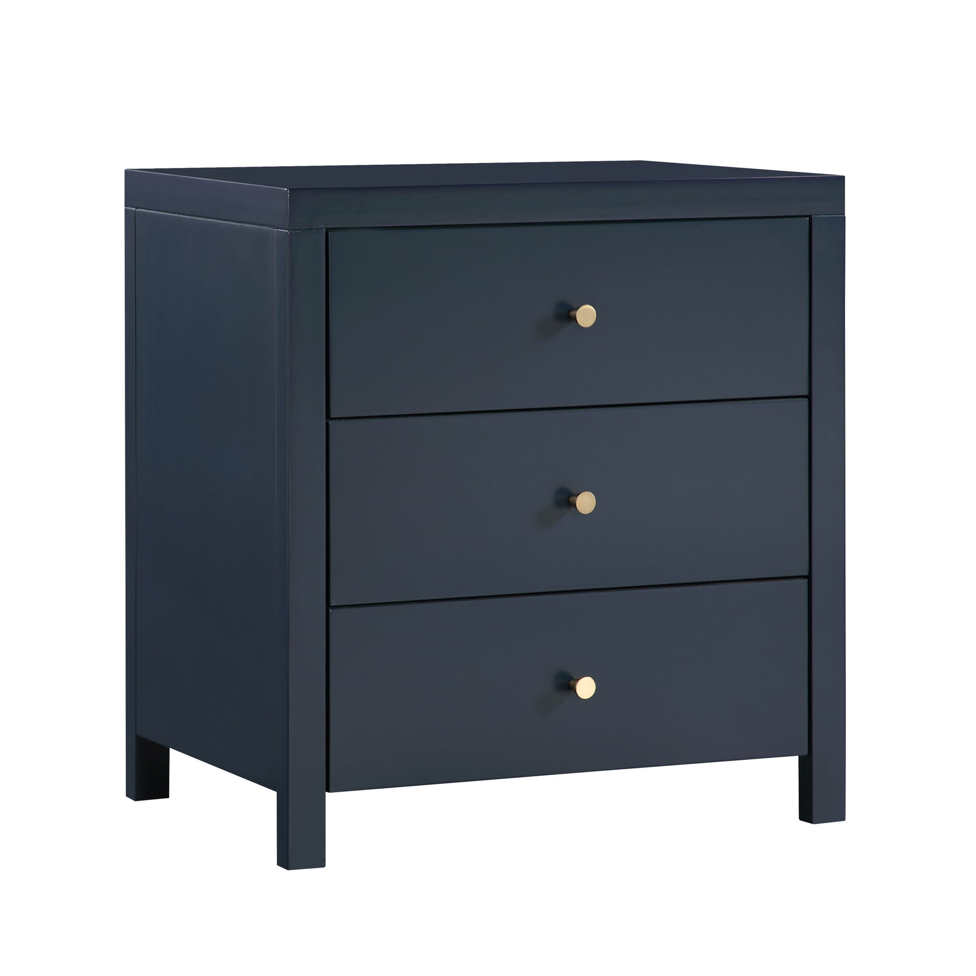 Nevarre - 3 Drawer Nightstand - The Sleep Loft - Online Mattress Showroom NYC