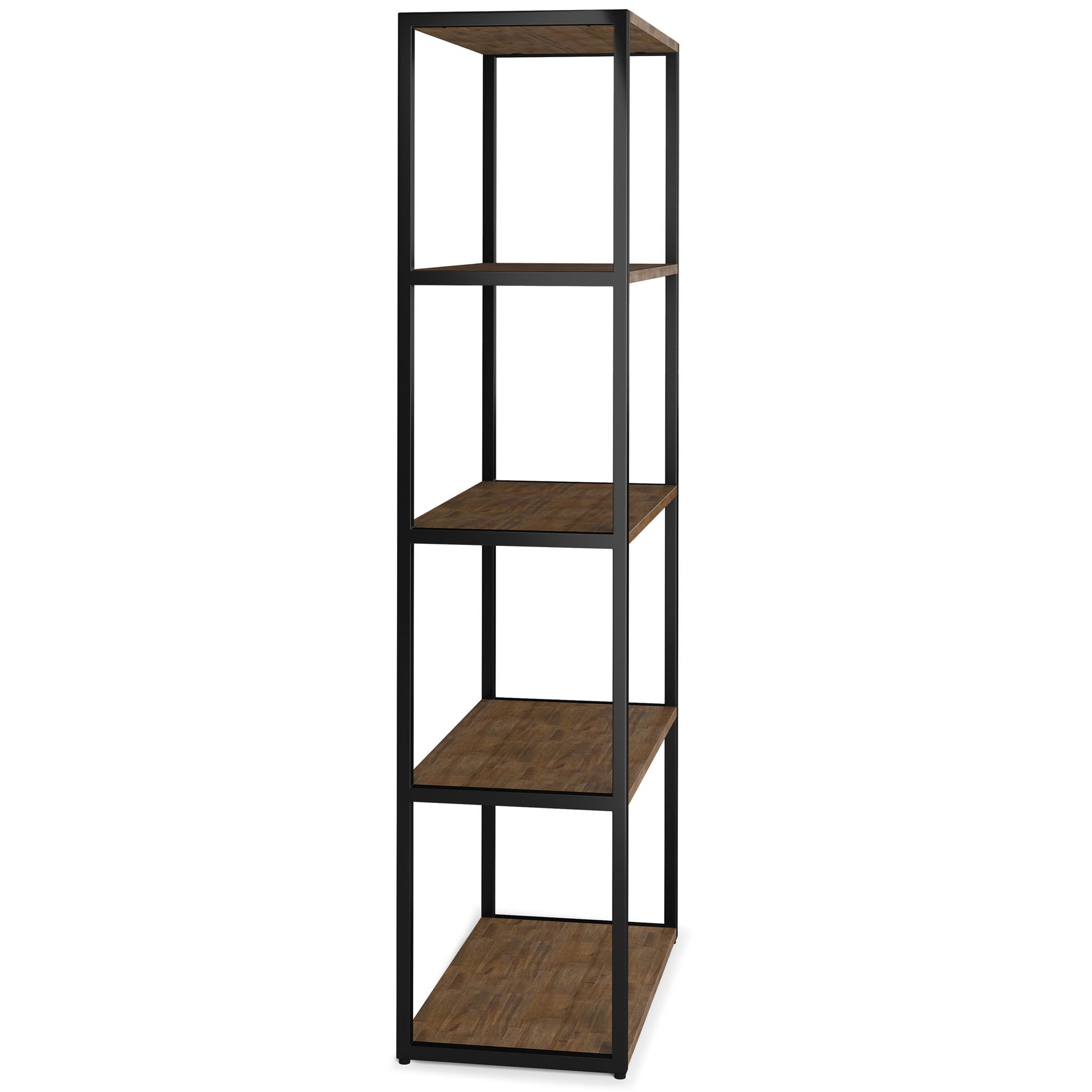 Ralston - Bookcase - Rustic Natural Aged Brown - The Sleep Loft - Online Mattress Showroom NYC