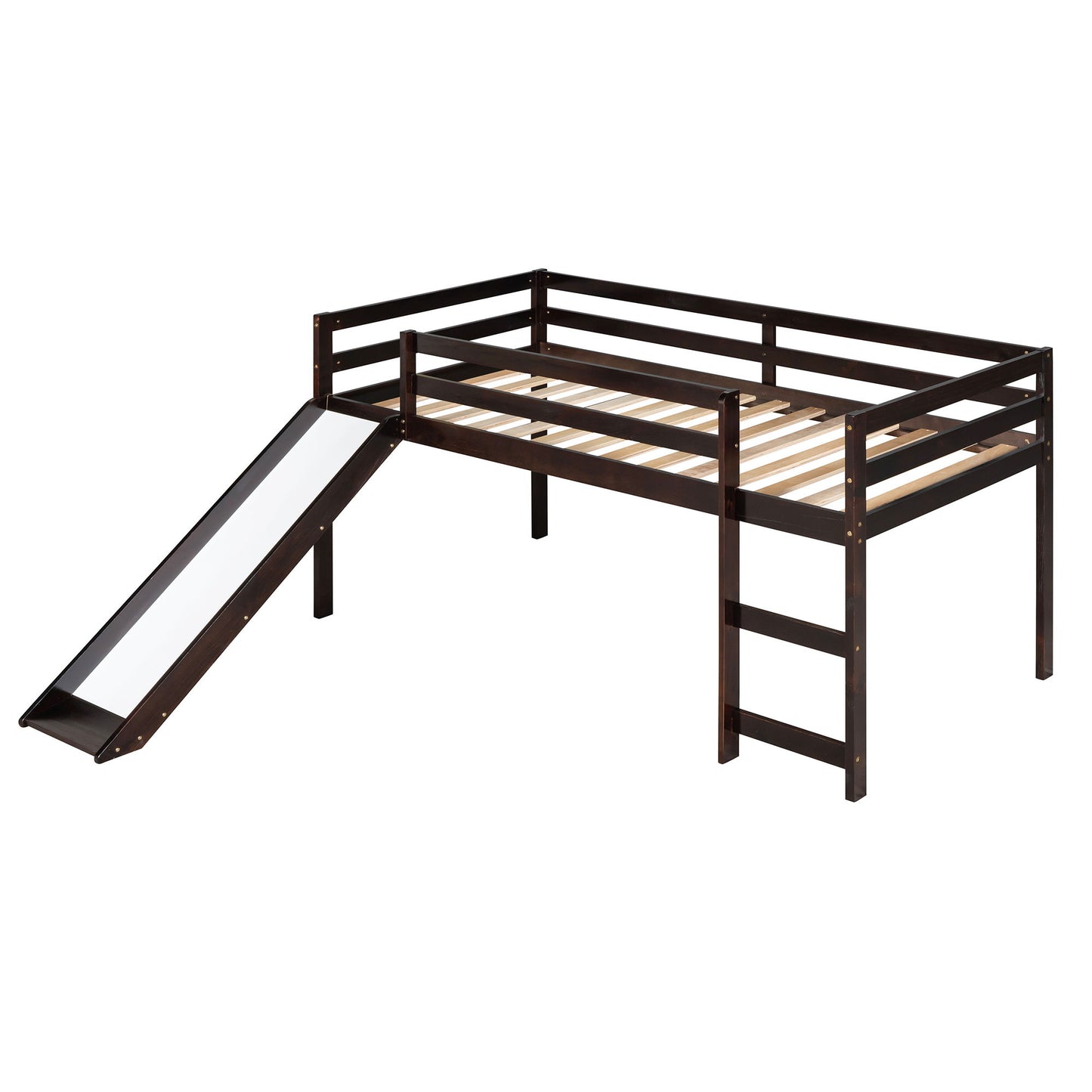 Loft Bed With Slide, Multifunctional Design - The Sleep Loft - Online Mattress Showroom NYC