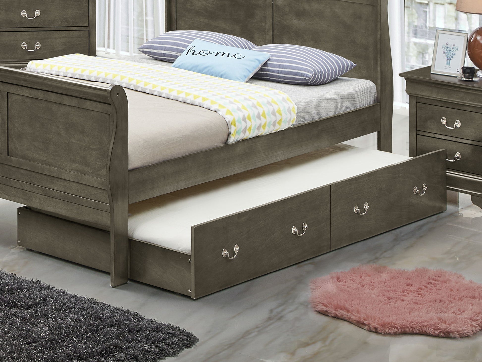 Elegant Trundle Bed With Timeless Charm - The Sleep Loft - Online Mattress Showroom NYC