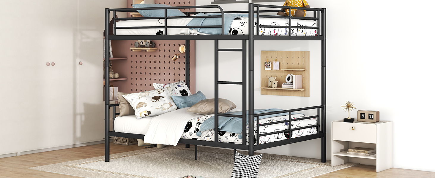 Steel Construction Bunk Bed - The Sleep Loft - Online Mattress Showroom NYC