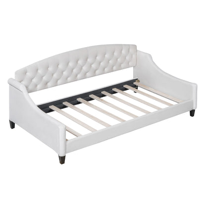 Modern Tufted Button Daybed - The Sleep Loft - Online Mattress Showroom NYC