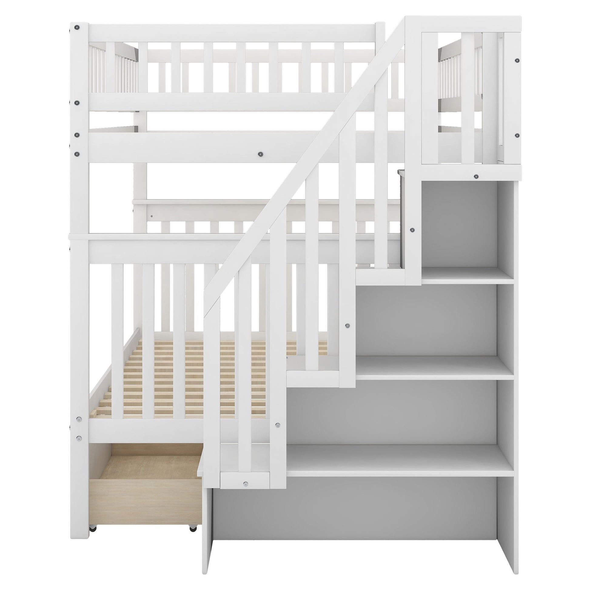 Bunk Bed With Staircase - The Sleep Loft - Online Mattress Showroom NYC