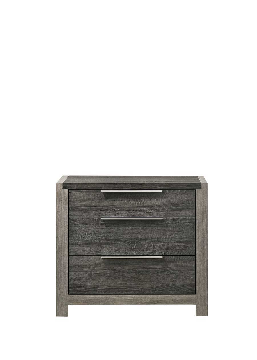 Jehoram - Nightstand - Gray - The Sleep Loft - Online Mattress Showroom NYC