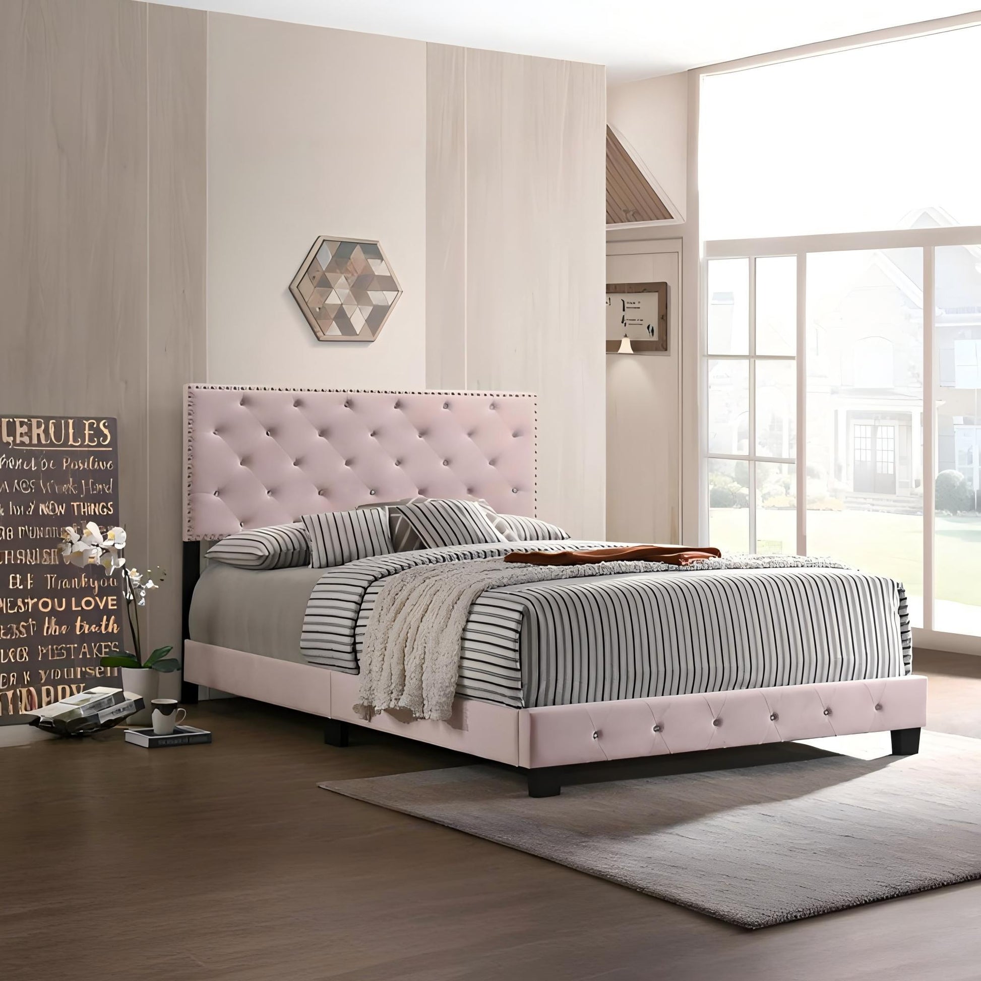 Luxurious Upholstered Bed - The Sleep Loft - Online Mattress Showroom NYC