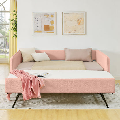 Upholstered Daybed With Pop Up Trundle - The Sleep Loft - Online Mattress Showroom NYC