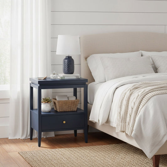 Olana -1 Drawer Nightstand With Floating Top Design - The Sleep Loft - Online Mattress Showroom NYC
