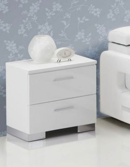 Lorimar - Nightstand - White - The Sleep Loft - Online Mattress Showroom NYC