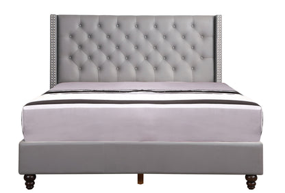 Nailhead Bed Transitional Vibrant - The Sleep Loft - Online Mattress Showroom NYC