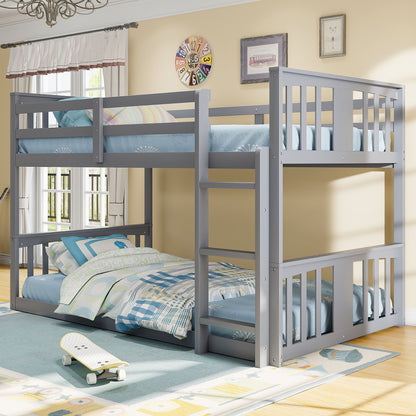 Solid Construction Bunk Bed & Ladder - The Sleep Loft - Online Mattress Showroom NYC
