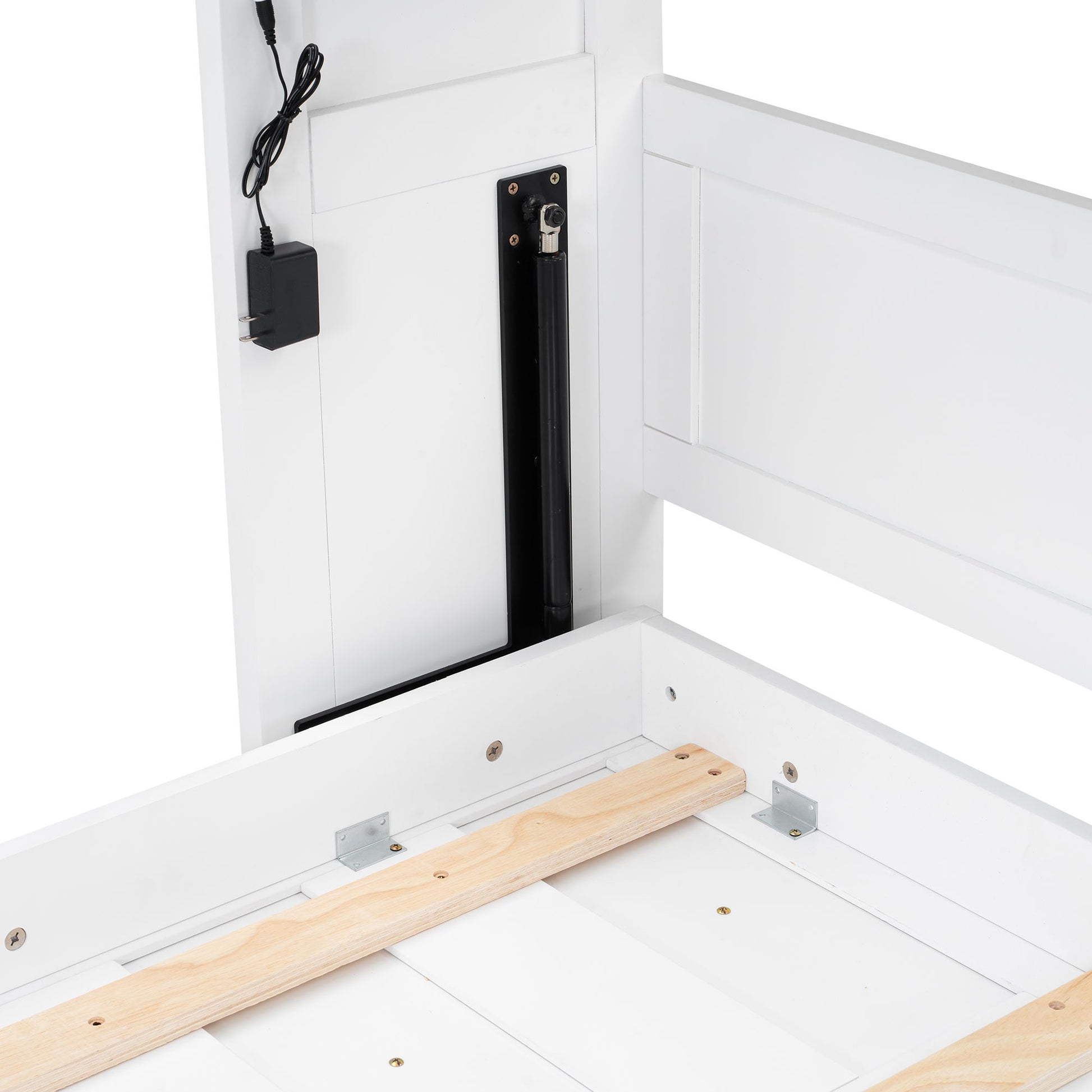 Murphy Bed With LED Light, Foldable Wall Bed Cabinet - The Sleep Loft - Online Mattress Showroom NYC