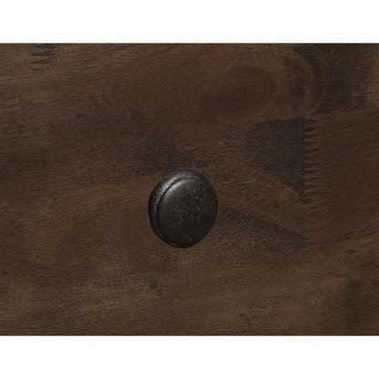 2 Drawer Nightstand - Brown - The Sleep Loft - Online Mattress Showroom NYC