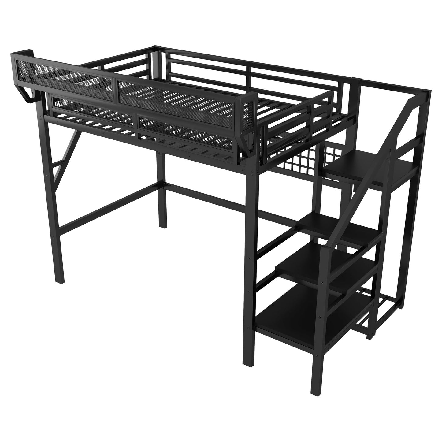 Loft Bed With Stairs And Storage - The Sleep Loft - Online Mattress Showroom NYC