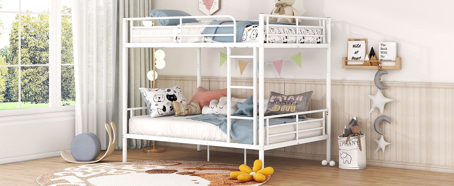 Steel Construction Bunk Bed - The Sleep Loft - Online Mattress Showroom NYC