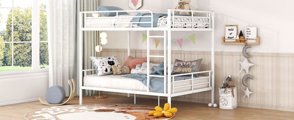 Steel Construction Bunk Bed - The Sleep Loft - Online Mattress Showroom NYC