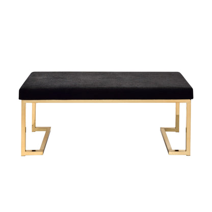 Boice - Bench - Black - The Sleep Loft - Online Mattress Showroom NYC