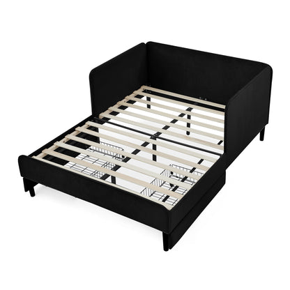 Upholstered Platform Bed Frame With 2 Storage Drawers And Adjustable Sofa Bed - The Sleep Loft - Online Mattress Showroom NYC