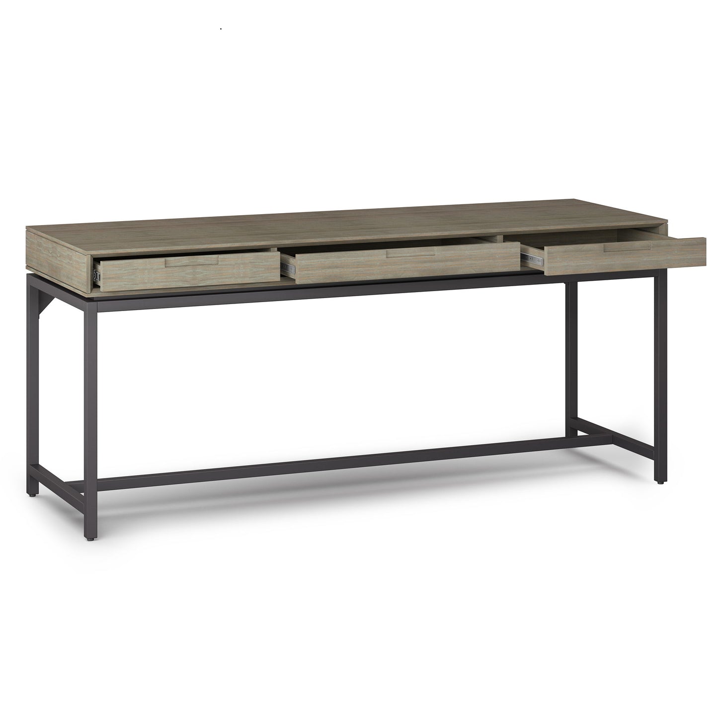Banting - Mid Century Wide Desk, Handcrafted - The Sleep Loft - Online Mattress Showroom NYC
