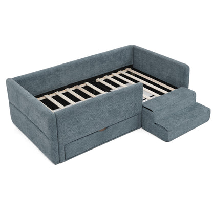 Safe Kids Bed With Guardrails And Storage - The Sleep Loft - Online Mattress Showroom NYC