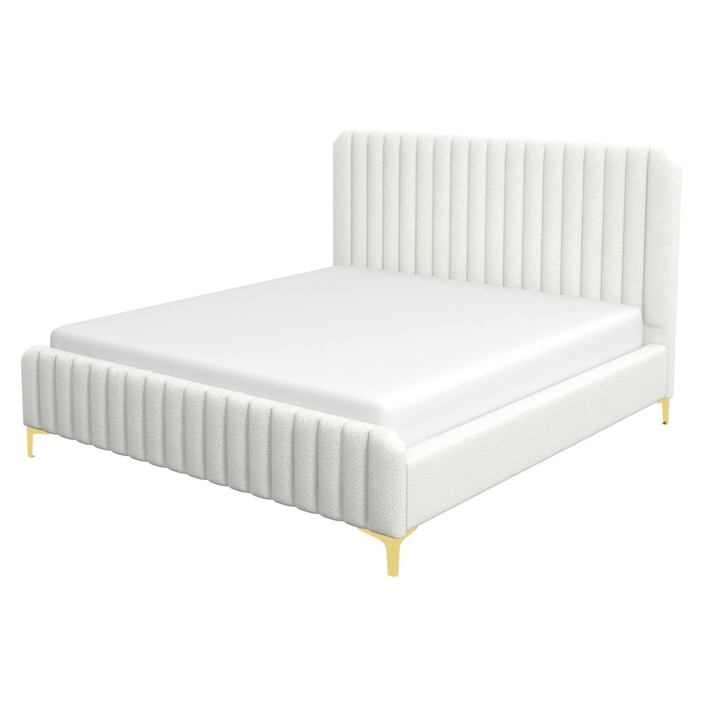 Valery - Upholstered Platform Bed - The Sleep Loft - Online Mattress Showroom NYC