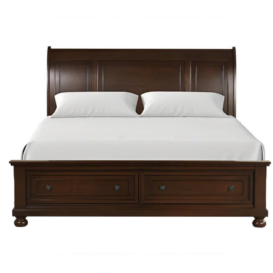 Meade - Sleigh Bed - The Sleep Loft - Online Mattress Showroom NYC
