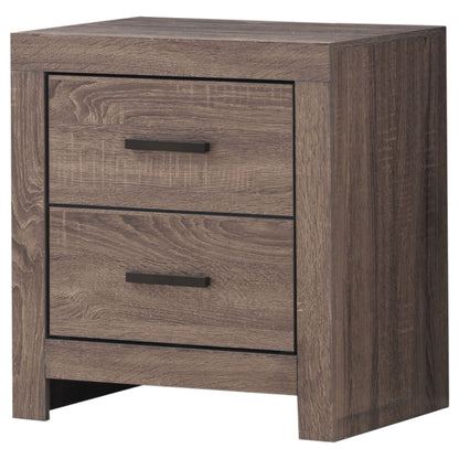 Brantford - 2 Drawer Nightstand - The Sleep Loft - Online Mattress Showroom NYC