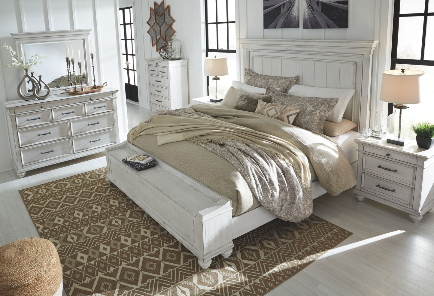 Kanwyn - Panel Bed - The Sleep Loft - Online Mattress Showroom NYC