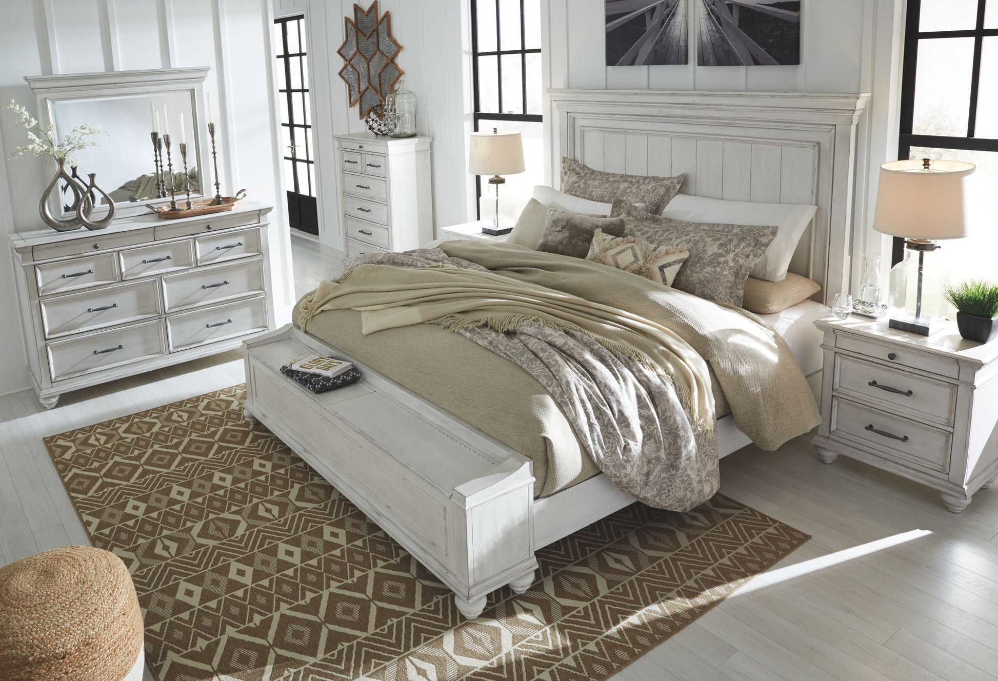 Kanwyn - Panel Bed - The Sleep Loft - Online Mattress Showroom NYC