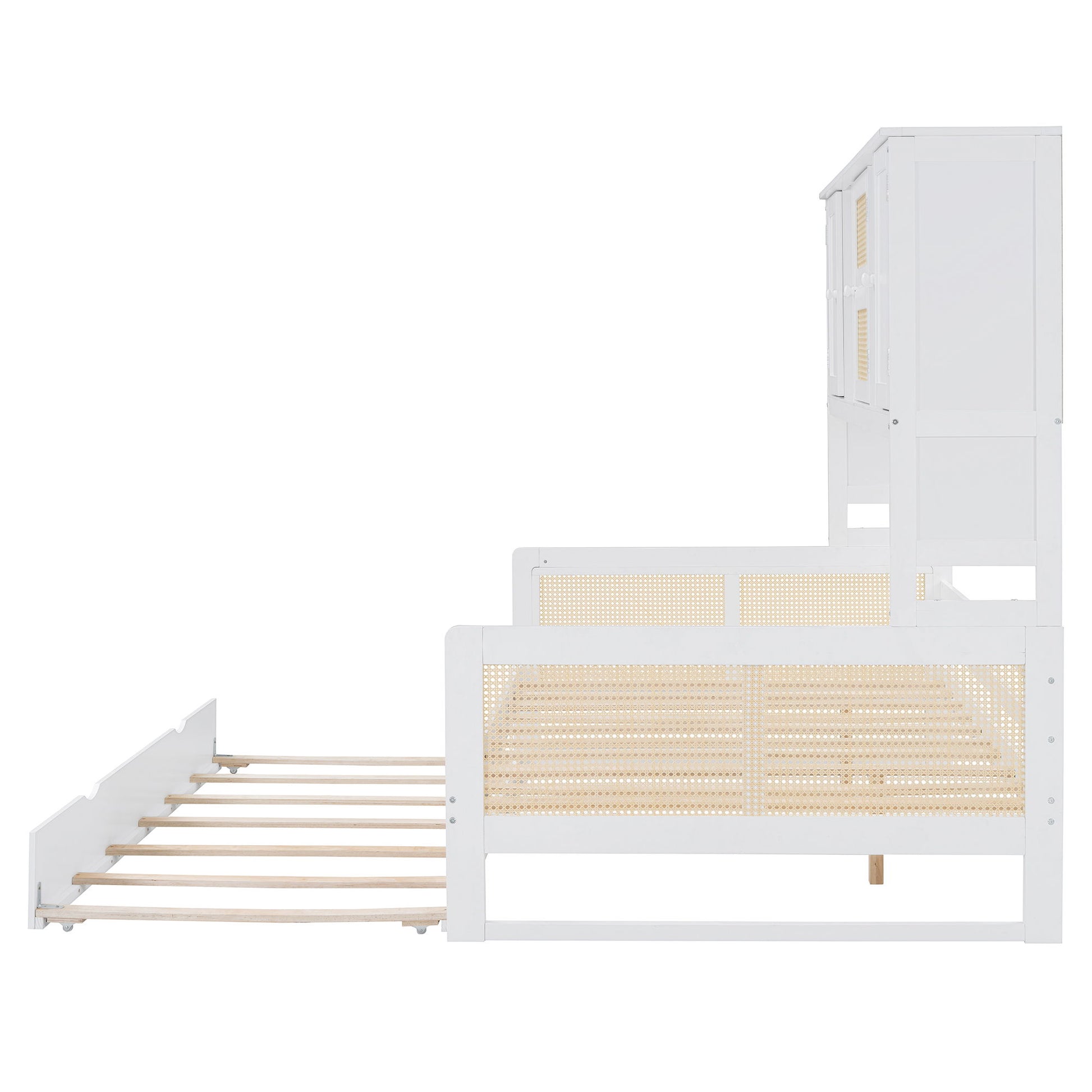 Daybed And All In One Cabinet And Shelf - The Sleep Loft - Online Mattress Showroom NYC