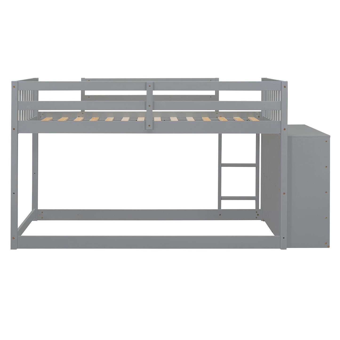 Bunk Bed With 4 Drawers And 3 Shelves - The Sleep Loft - Online Mattress Showroom NYC