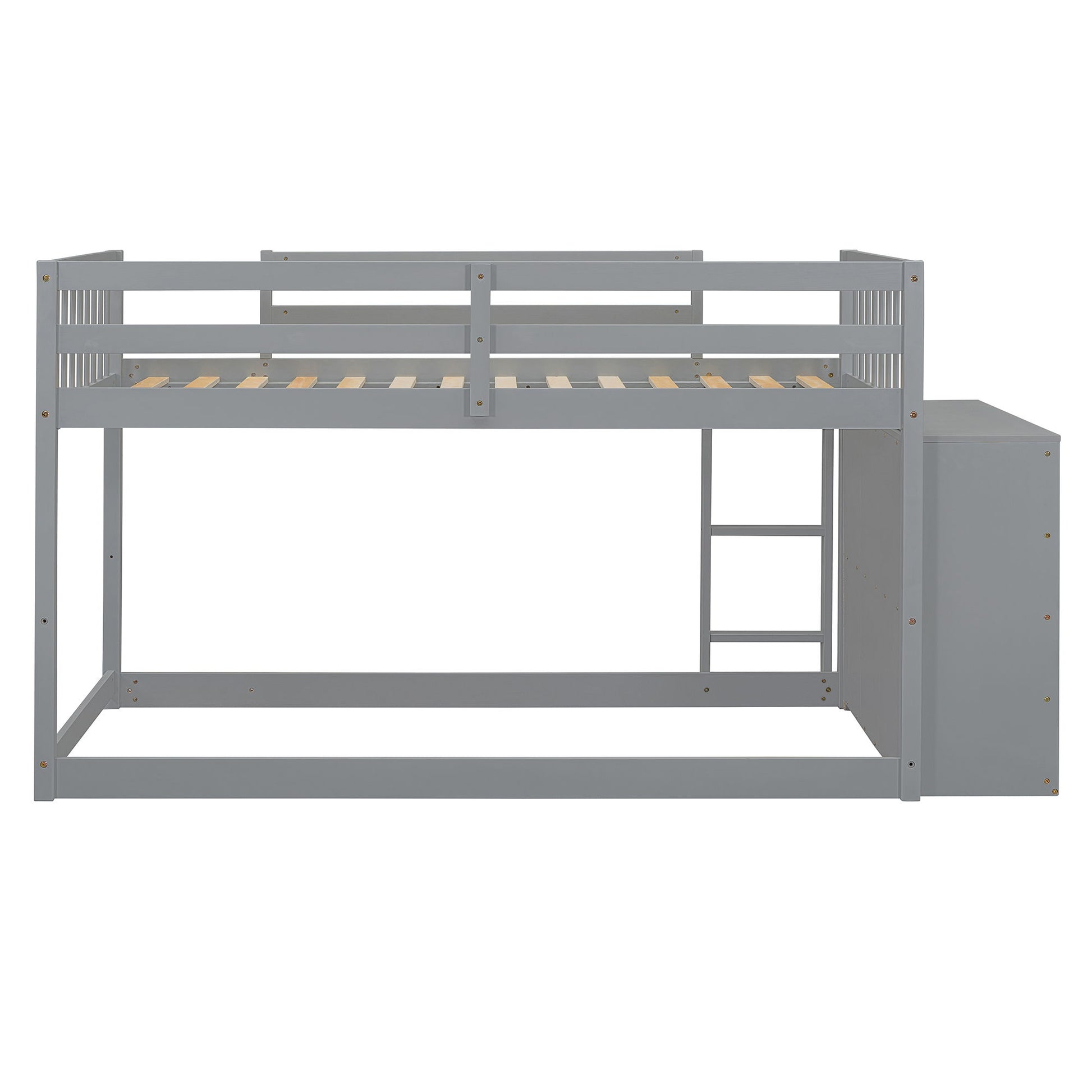 Bunk Bed With 4 Drawers And 3 Shelves - The Sleep Loft - Online Mattress Showroom NYC
