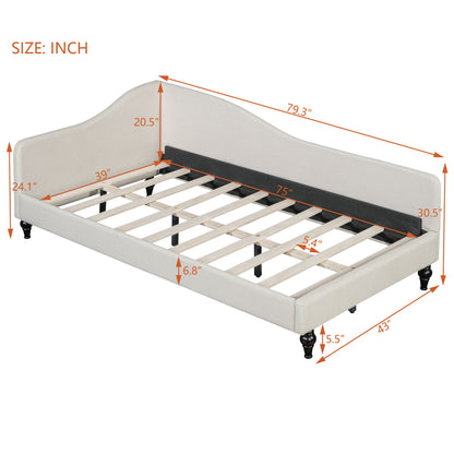 Modern L Shaped Daybed With Legs - The Sleep Loft - Online Mattress Showroom NYC