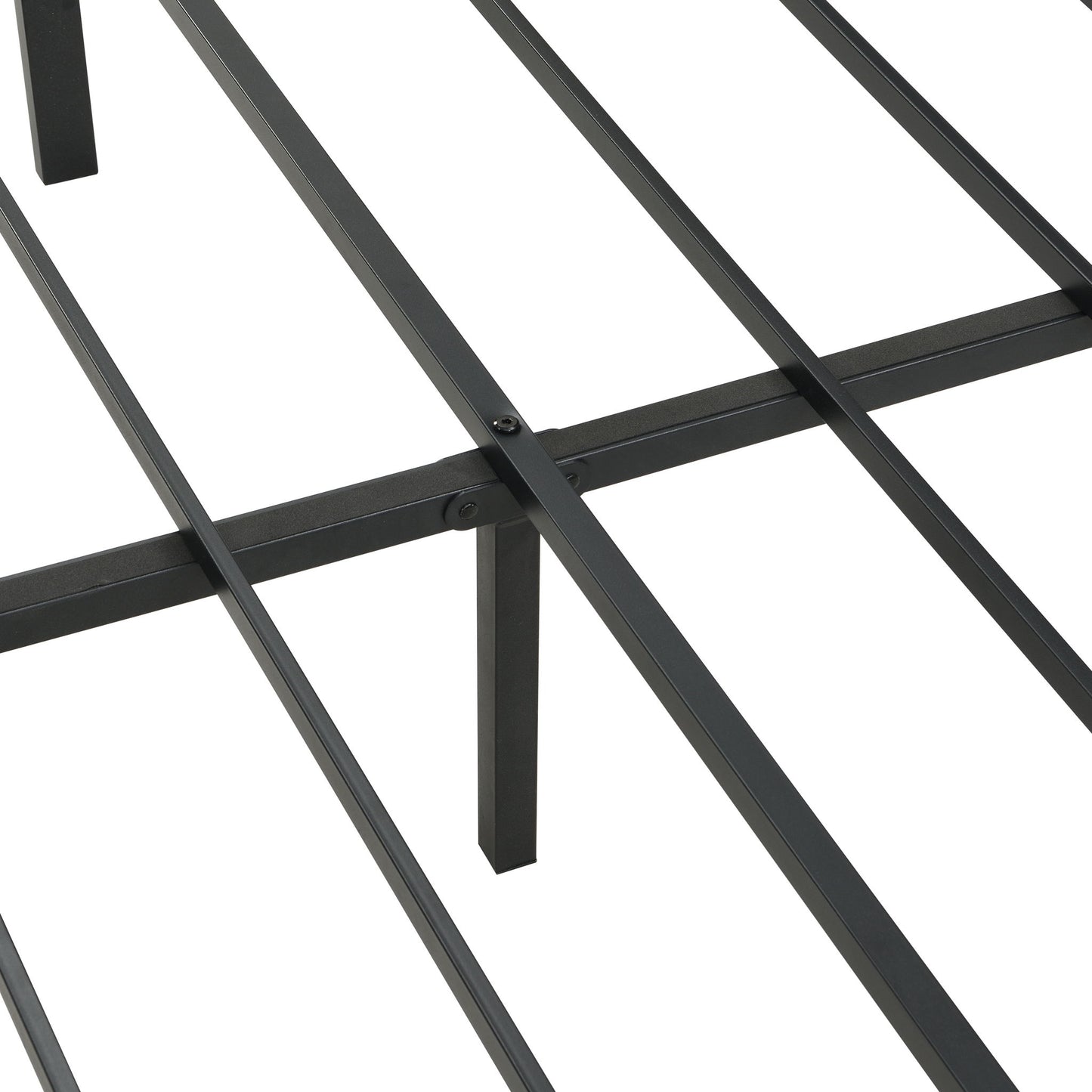 Modern Bed Frame With LED Lights, Upholstered Headboard, USB Charging - The Sleep Loft - Online Mattress Showroom NYC