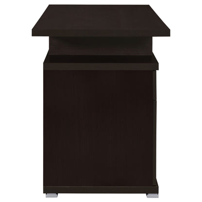 Irving 47-inch 2-drawer Office Computer Desk Cappuccino