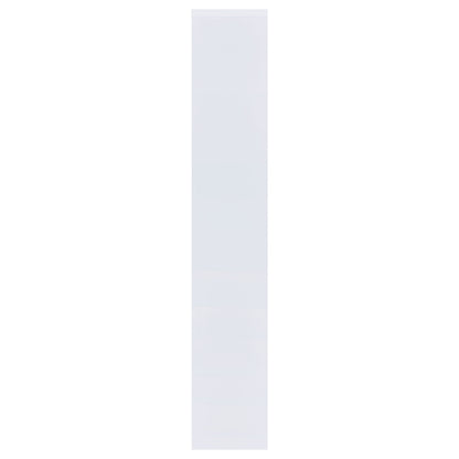 Theo 71-inch 6-shelf Bookshelf White