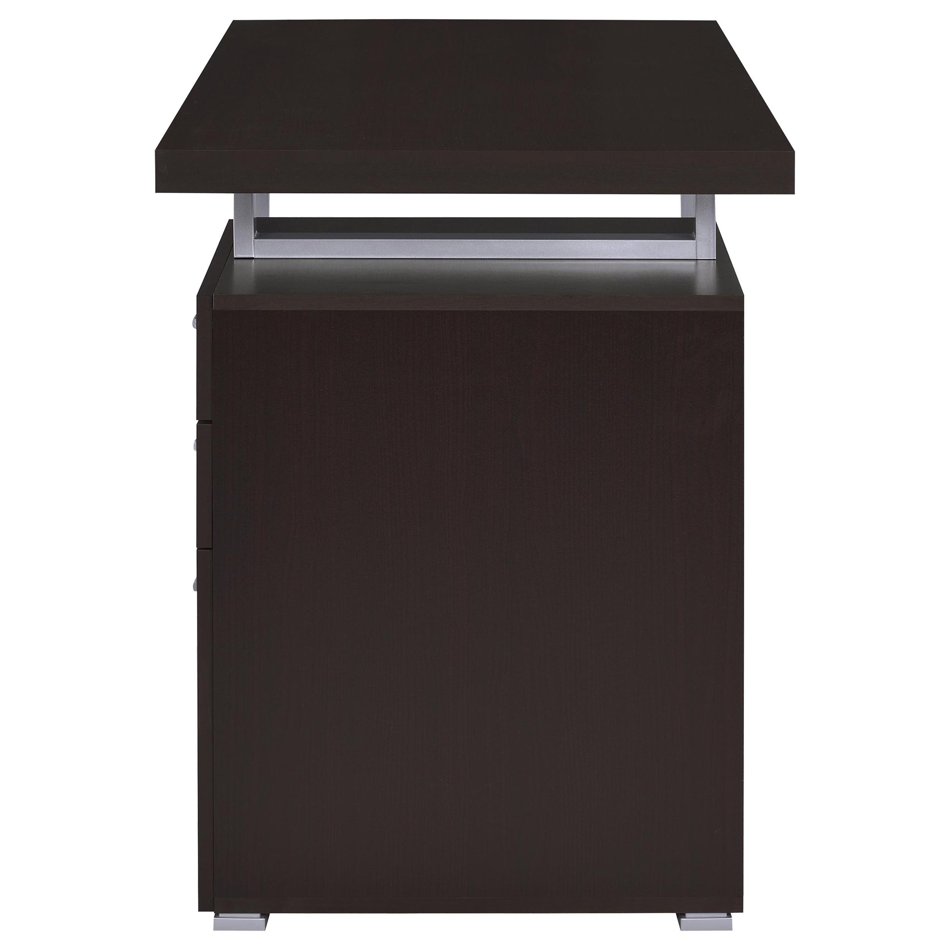 Brennan 47-inch 3-drawer Office Computer Desk Cappuccino