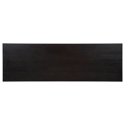 Harkes 75-inch 3-drawer Computer Desk with Adjustable Shelf Coffee Bean