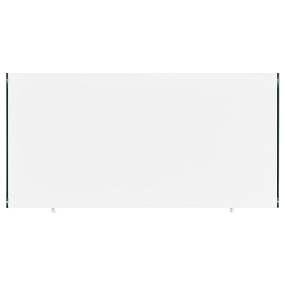 Dobrev 48-inch 2-drawer Writing Desk White High Gloss