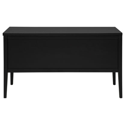 Graham 54-inch 4-drawer Double Pedestal Lift Top Computer Desk Black