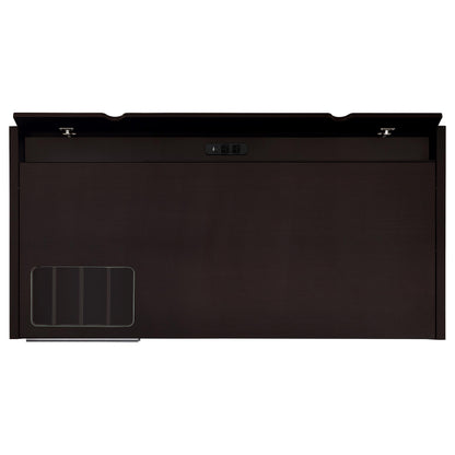 Halston 60-inch 3-drawer Office Computer Desk Cappuccino