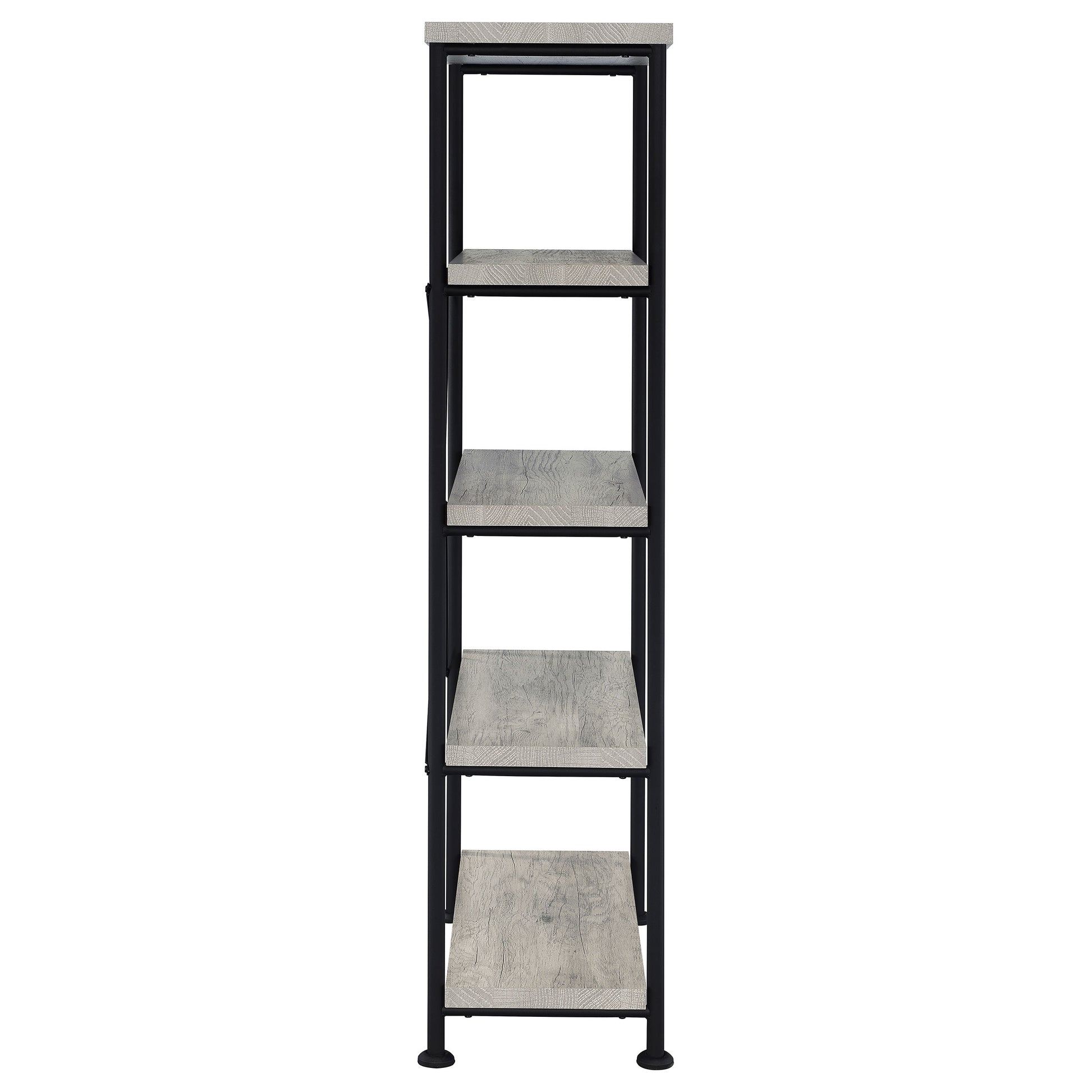 Analiese 63-inch 4-shelf Bookshelf Grey Driftwood