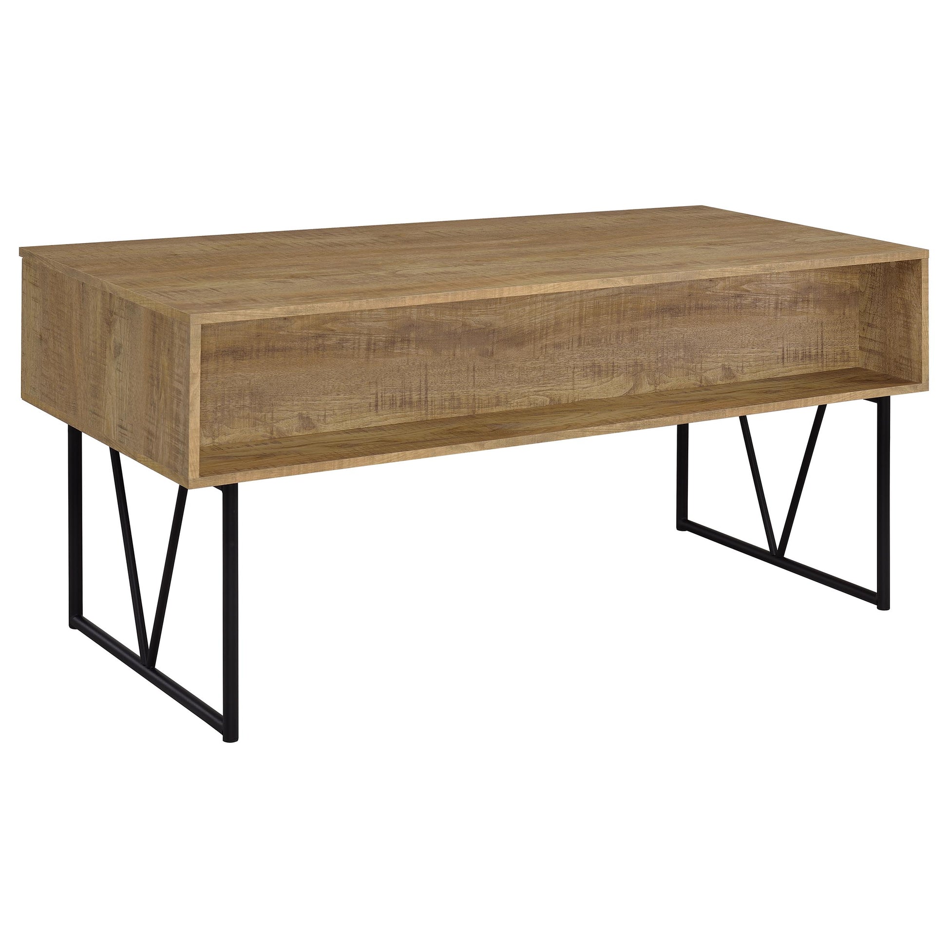 Analiese 63-inch 4-drawer Writing Desk Mango