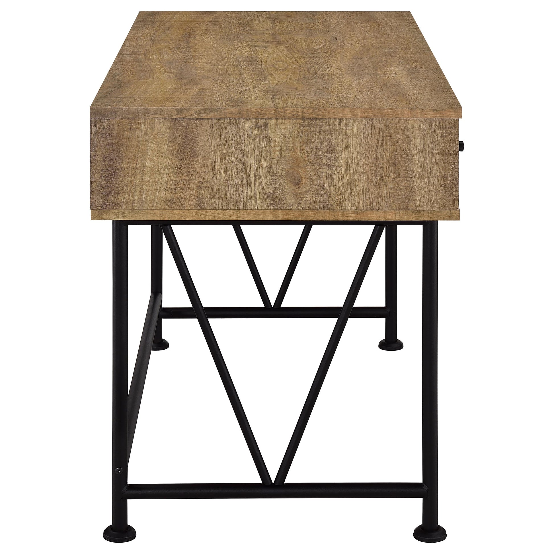 Analiese 47-inch 3-drawer Writing Desk Mango