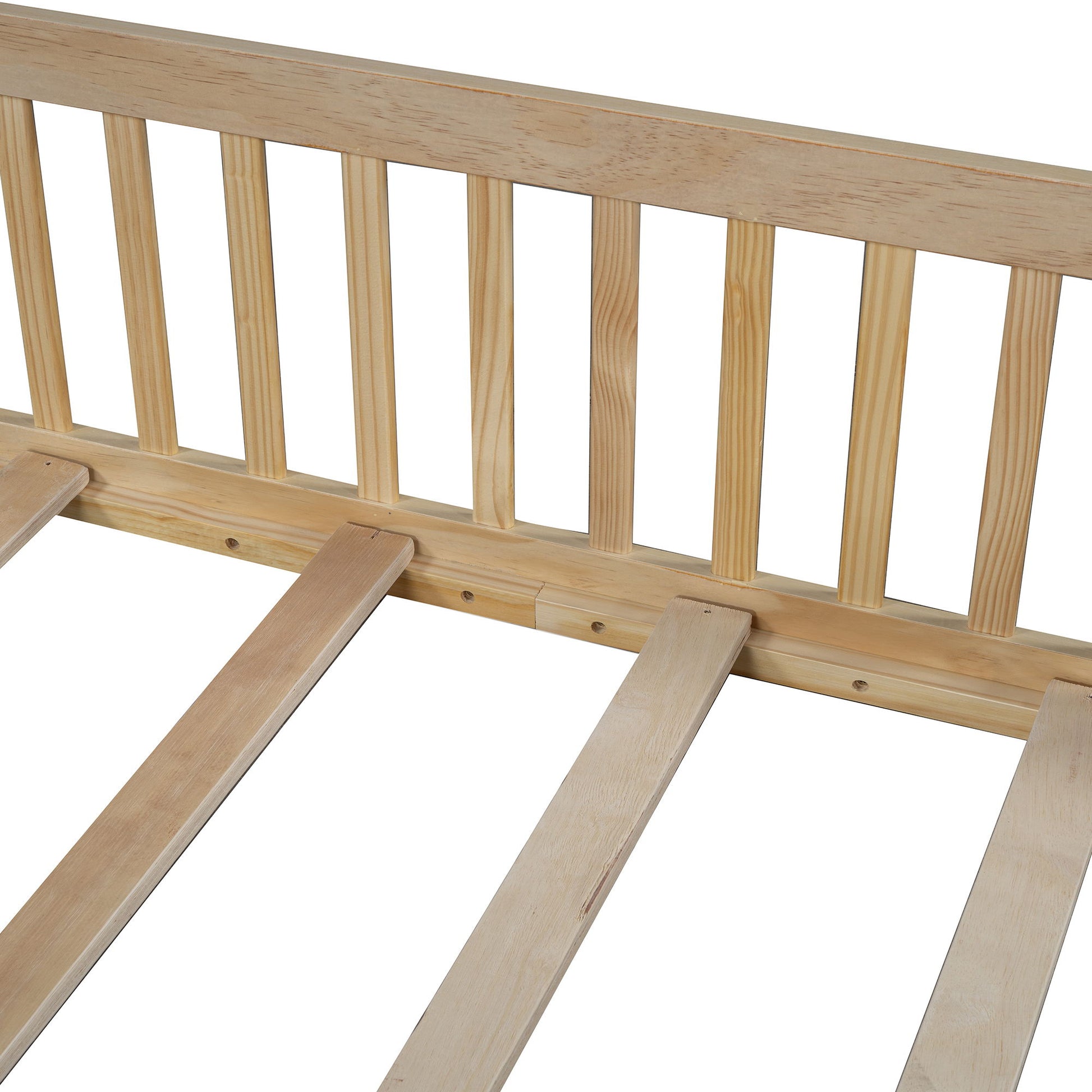 House Platform Bed With Guardrail - The Sleep Loft - Online Mattress Showroom NYC
