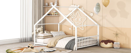 Metal House Bed - The Sleep Loft - Online Mattress Showroom NYC