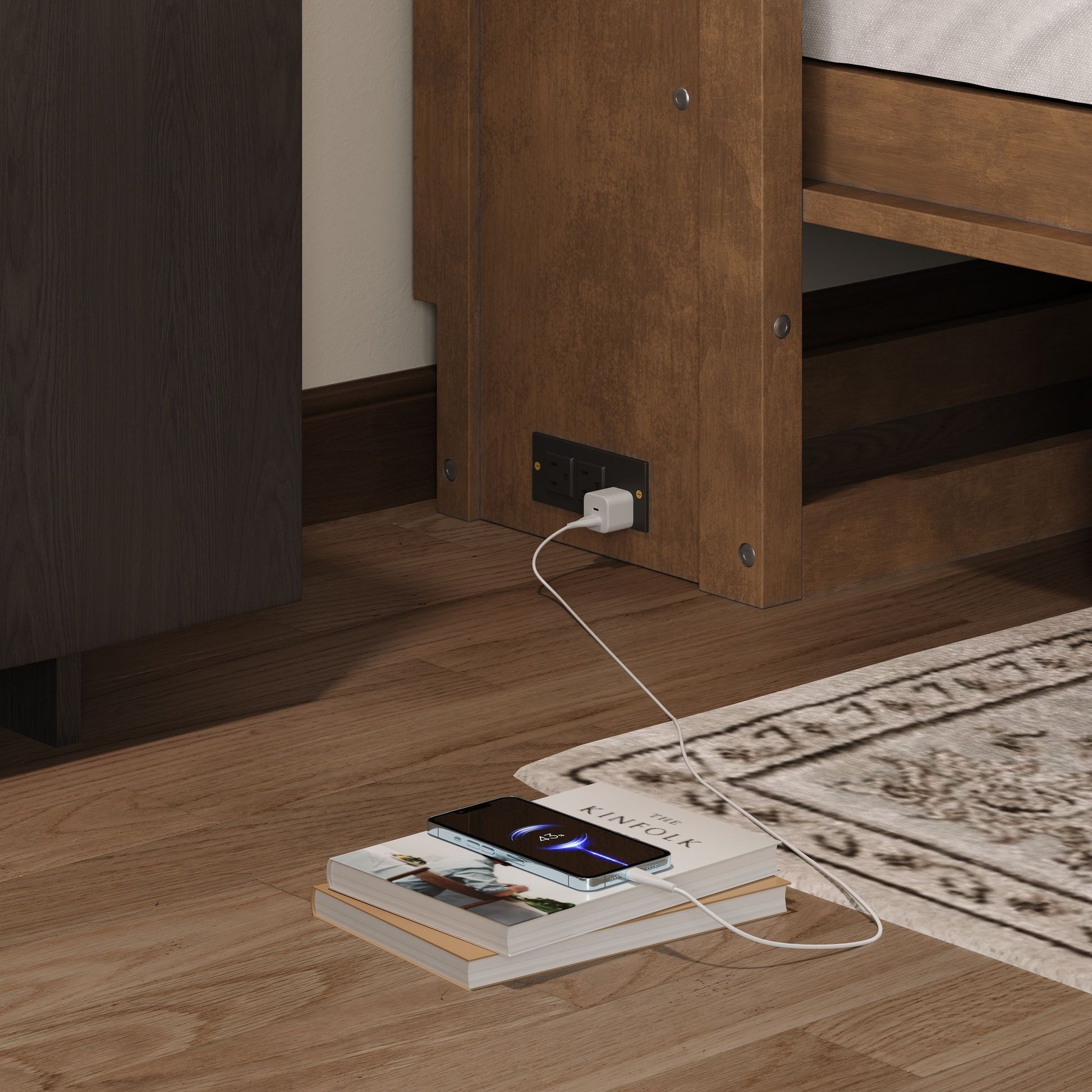 Murphy Bed With Charging Station And Drawer - The Sleep Loft - Online Mattress Showroom NYC