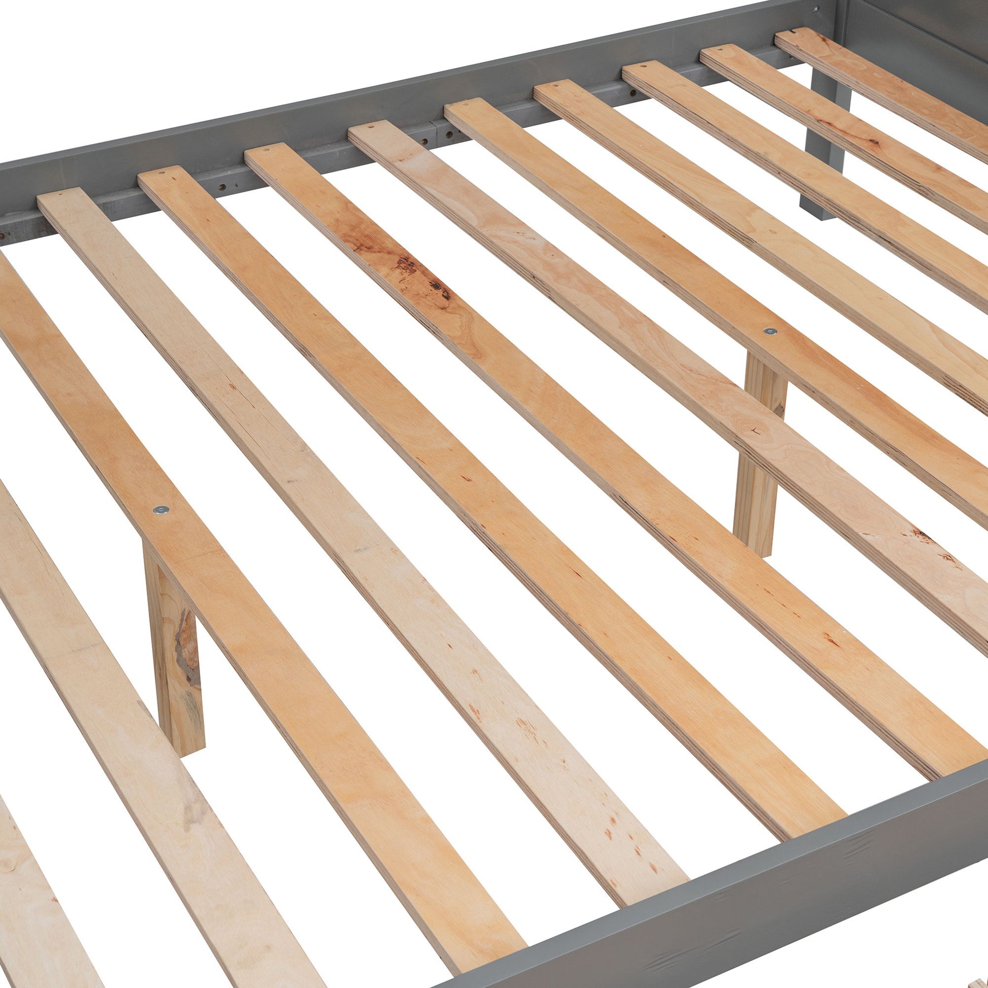 Bunk Bed With Shelfs, Storage Staircase And 2 Drawers - The Sleep Loft - Online Mattress Showroom NYC