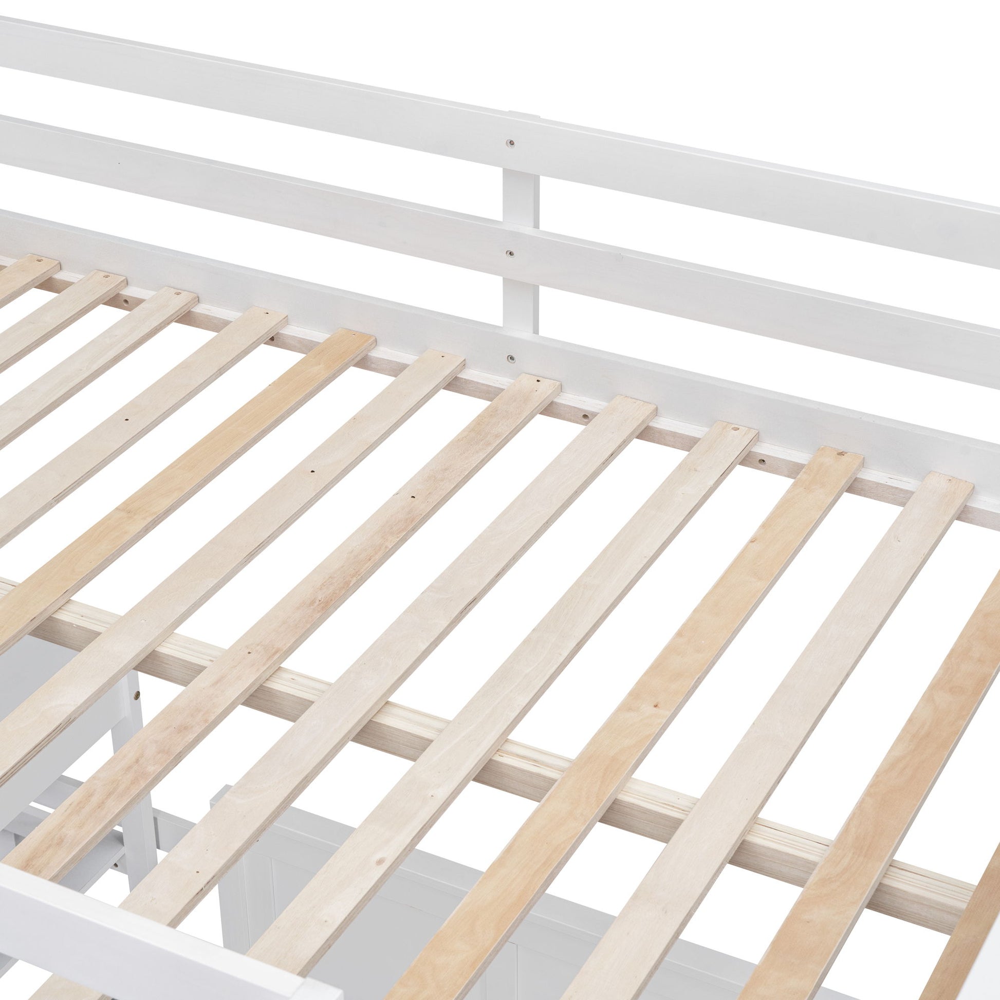 Full Over Full Bunk Bed With Desk - The Sleep Loft - Online Mattress Showroom NYC